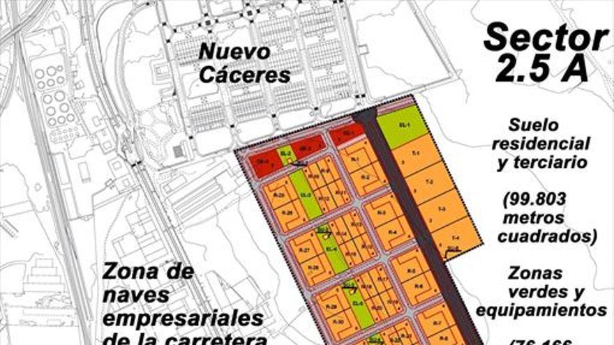 El ayuntamiento estudia la anulación del plan que prolonga Nuevo Cáceres