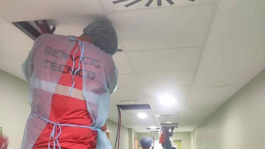 Un nuevo sistema de protección para blindar el hospital Rafael Méndez de Lorca contra los incendios