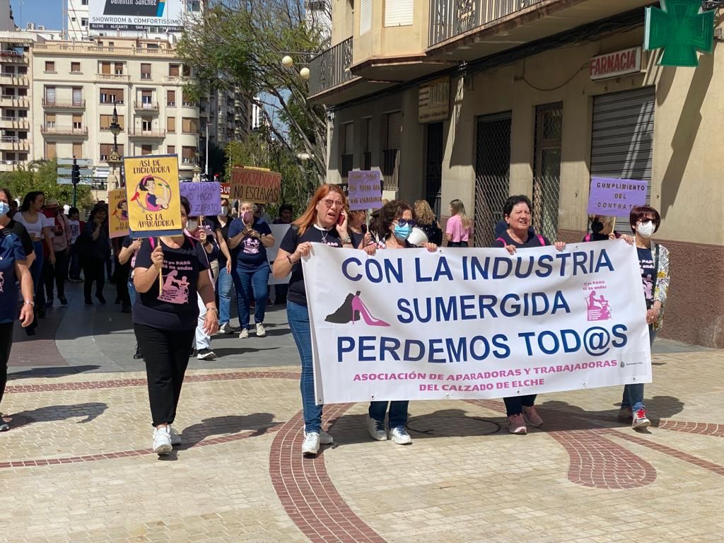 Elche recupera su manifestación por calles en el Día del Trabajador