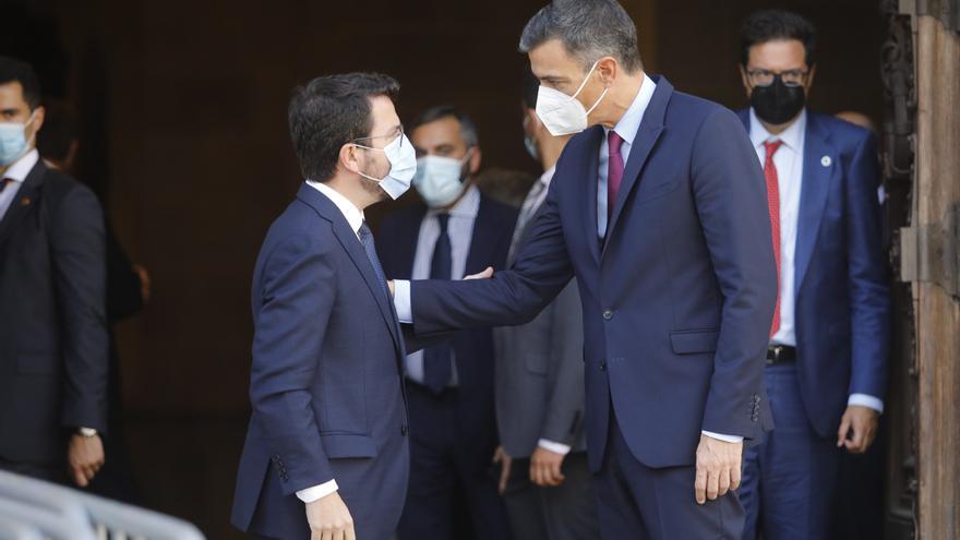 Sánchez y Aragonès están buscando &quot;huecos&quot; para verse