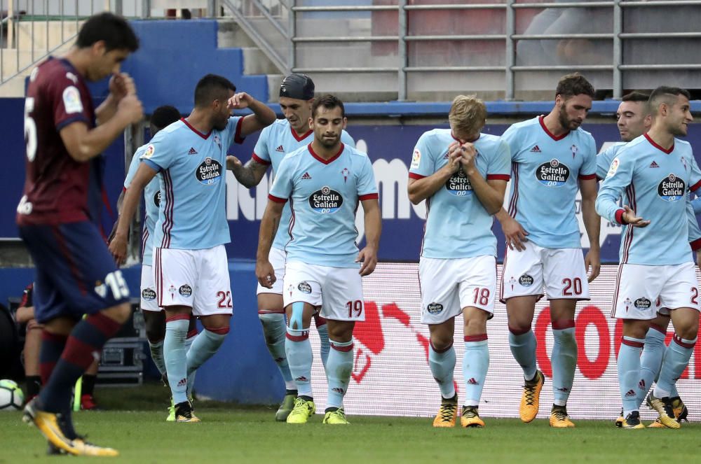 Las fotografías del partido entre el Celta y el Eibar.