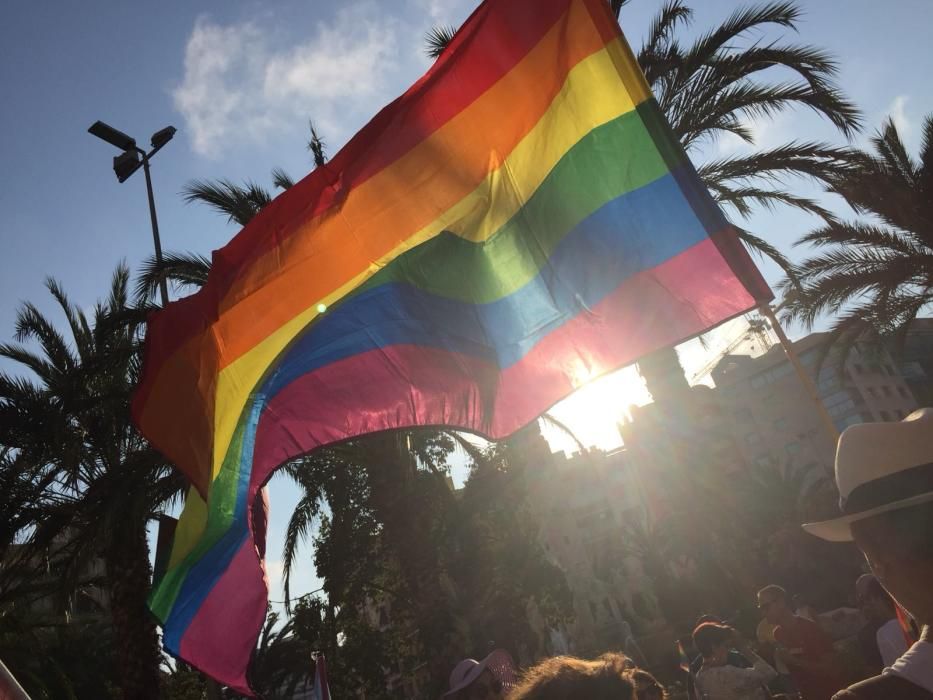 Manifestación del Orgullo en Alicante 2018