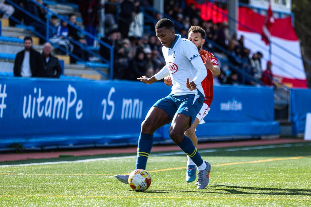 Todas las imágenes de la caída de la SD Ibiza ante Espanyol B