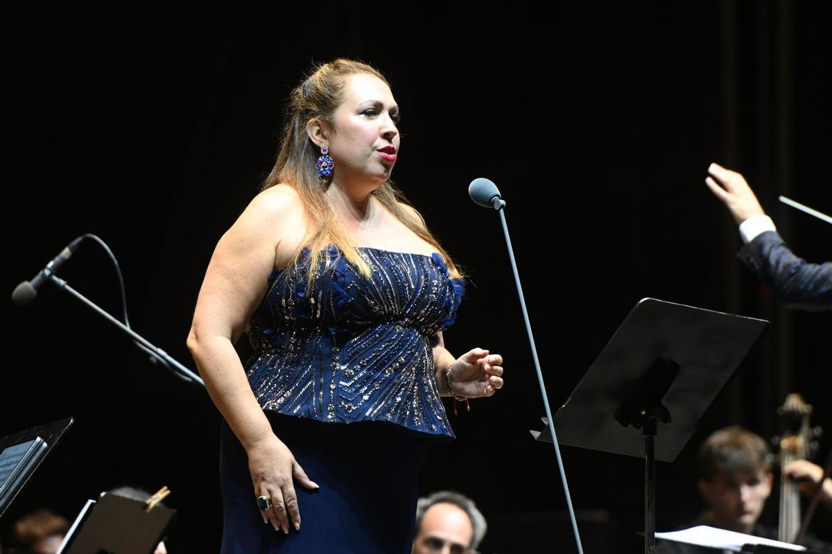 Actuación de Plácido Domingo en el SOM Festival