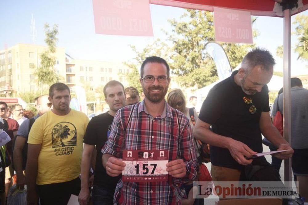 Entrega de dorsales de la 90K Camino de la Cruz