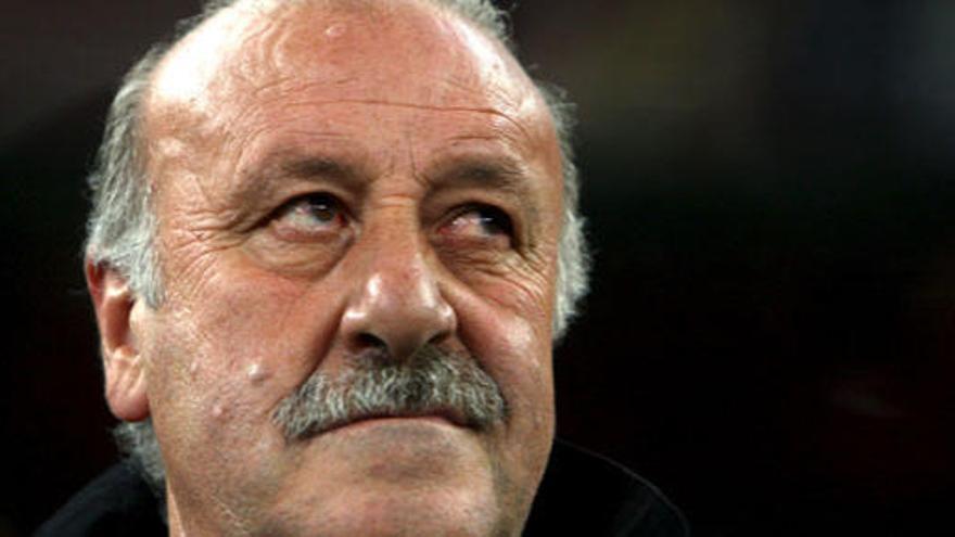 El seleccionador español, Vicente del Bosque