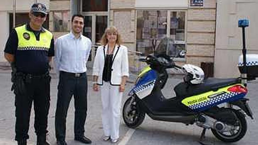 Motocicleta cedida por Gobernación a la Policía