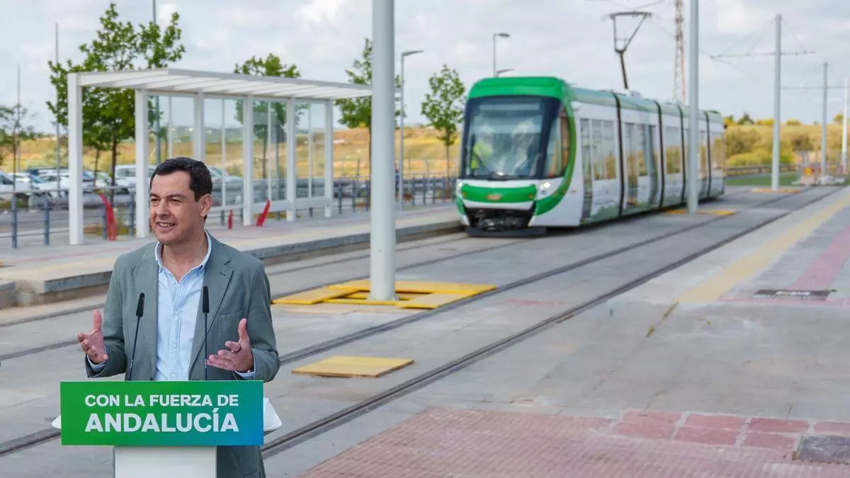 El tranvía de Alcalá de Guadaíra está ya en pruebas y empezará a funcionar "este 2026"