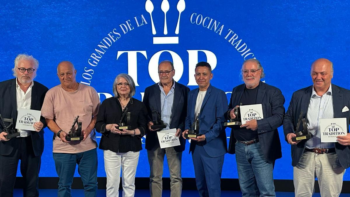 Seis restaurantes y un maestro eterno: los 'Top Tradition' celebran a los nuevos guardianes de la cocina tradicional española.