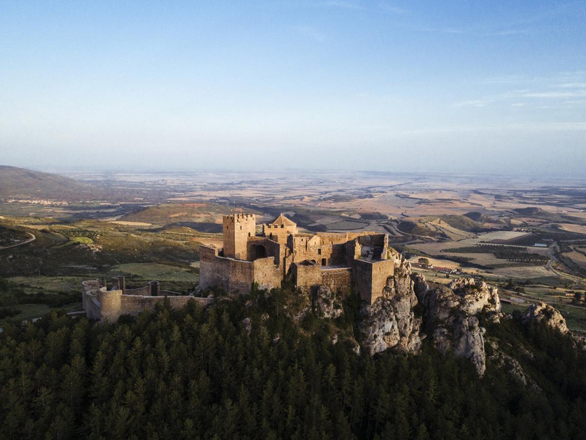 Panorámica del Castillo de Loarre.