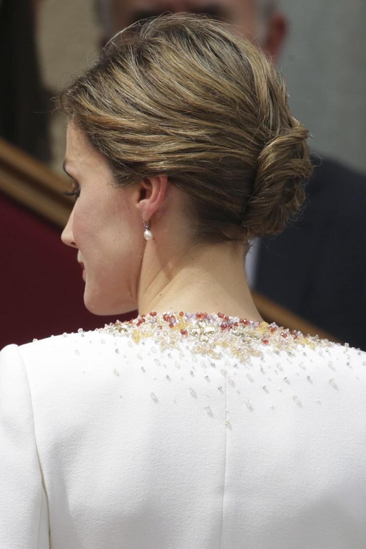 El nuevo recogido de Letizia Ortiz, al detalle