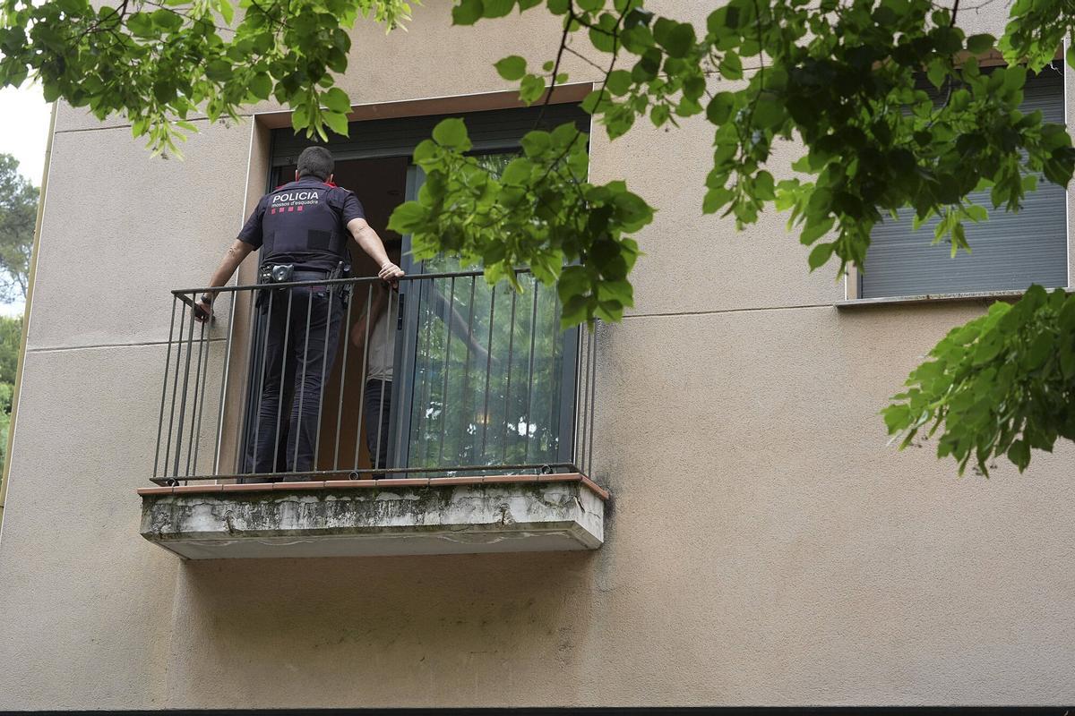 Girona pedret policia mossos esquadr pis ocupat