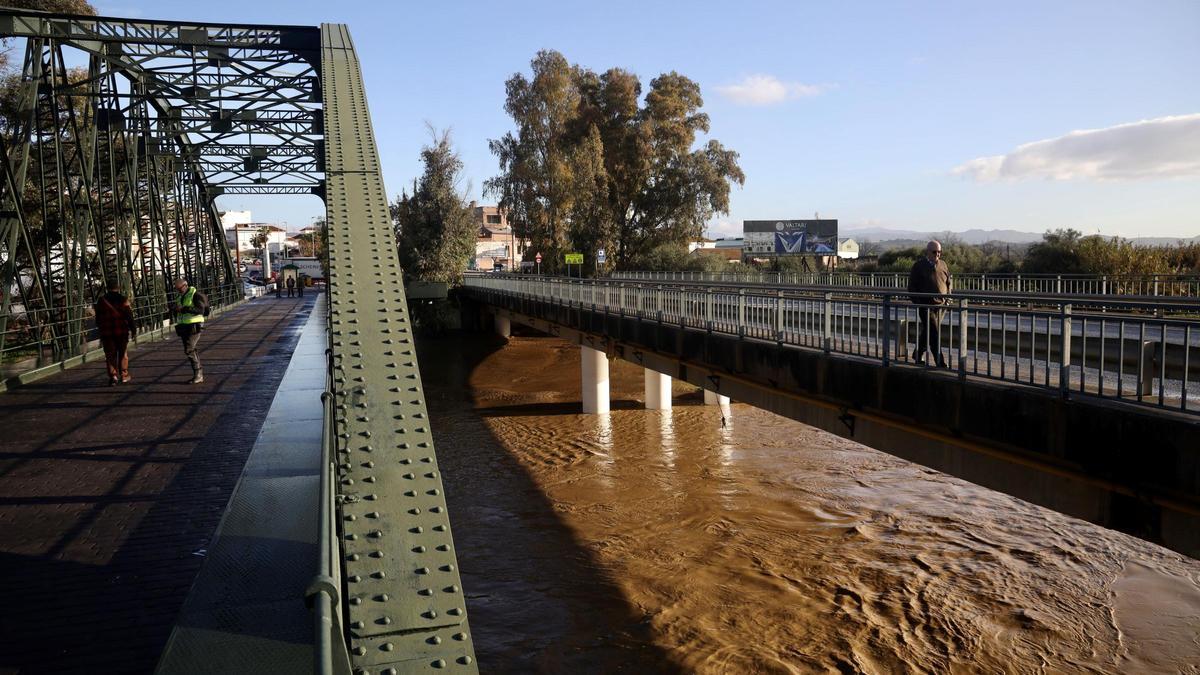 Puente sobre el Guadalhorce en Cártama.