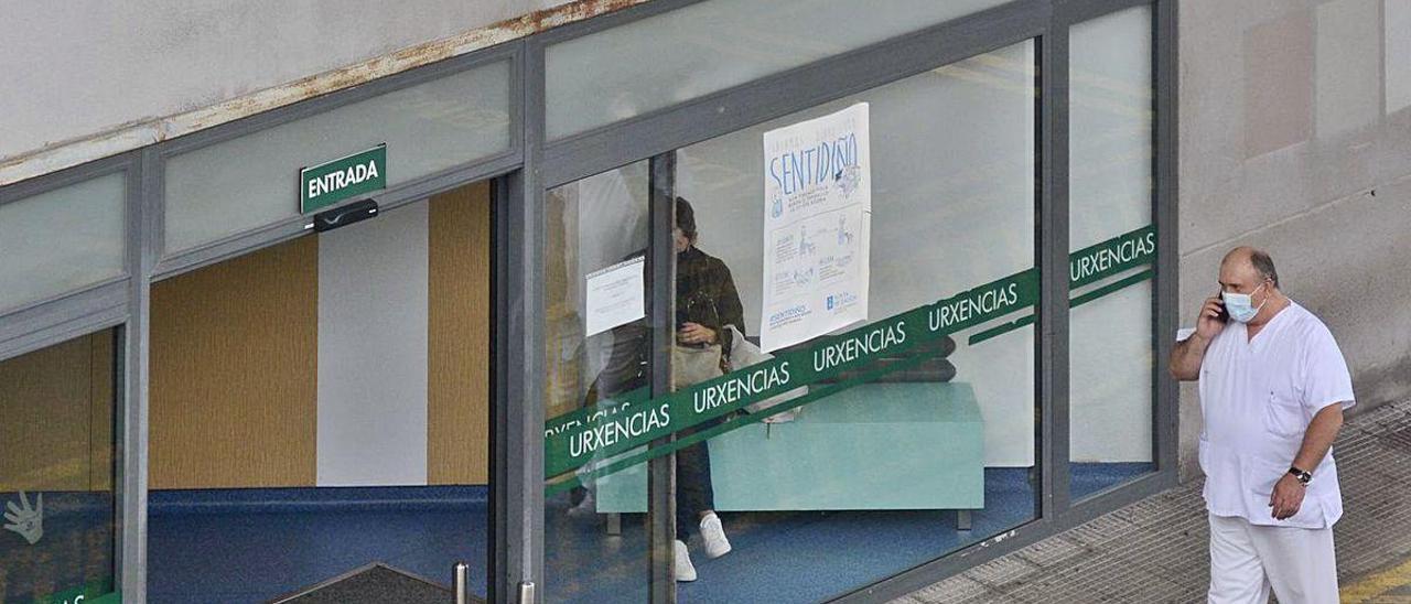 Entrada de Urgencias del Hospital Montecelo.