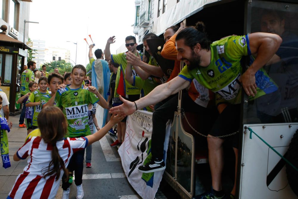 Zamora celebra el ascenso del MMT Seguros