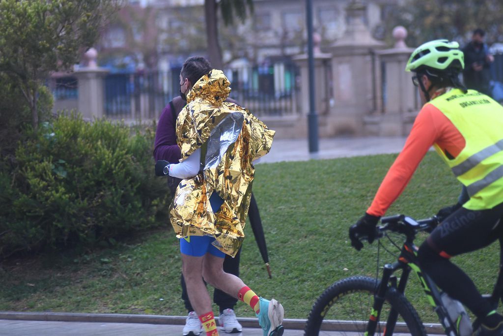 Así fue la salida de la maratón y la media maratón de Murcia