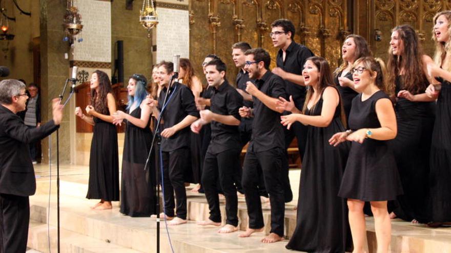 La fusió de l&#039;orgue i el gospel meravella el públic a la Basílica de Montserrat