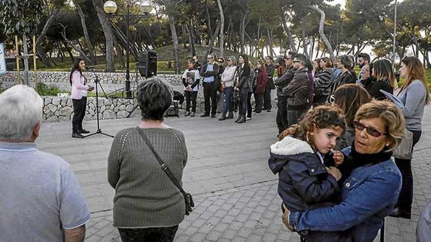 Concentración en Santa Ponça por los desaparecidos