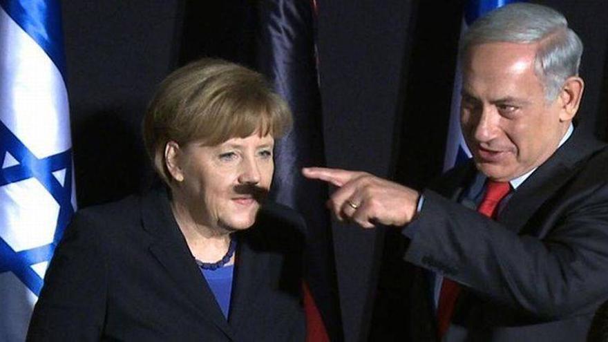 La sombra traviesa de Netanyahu sobre Merkel