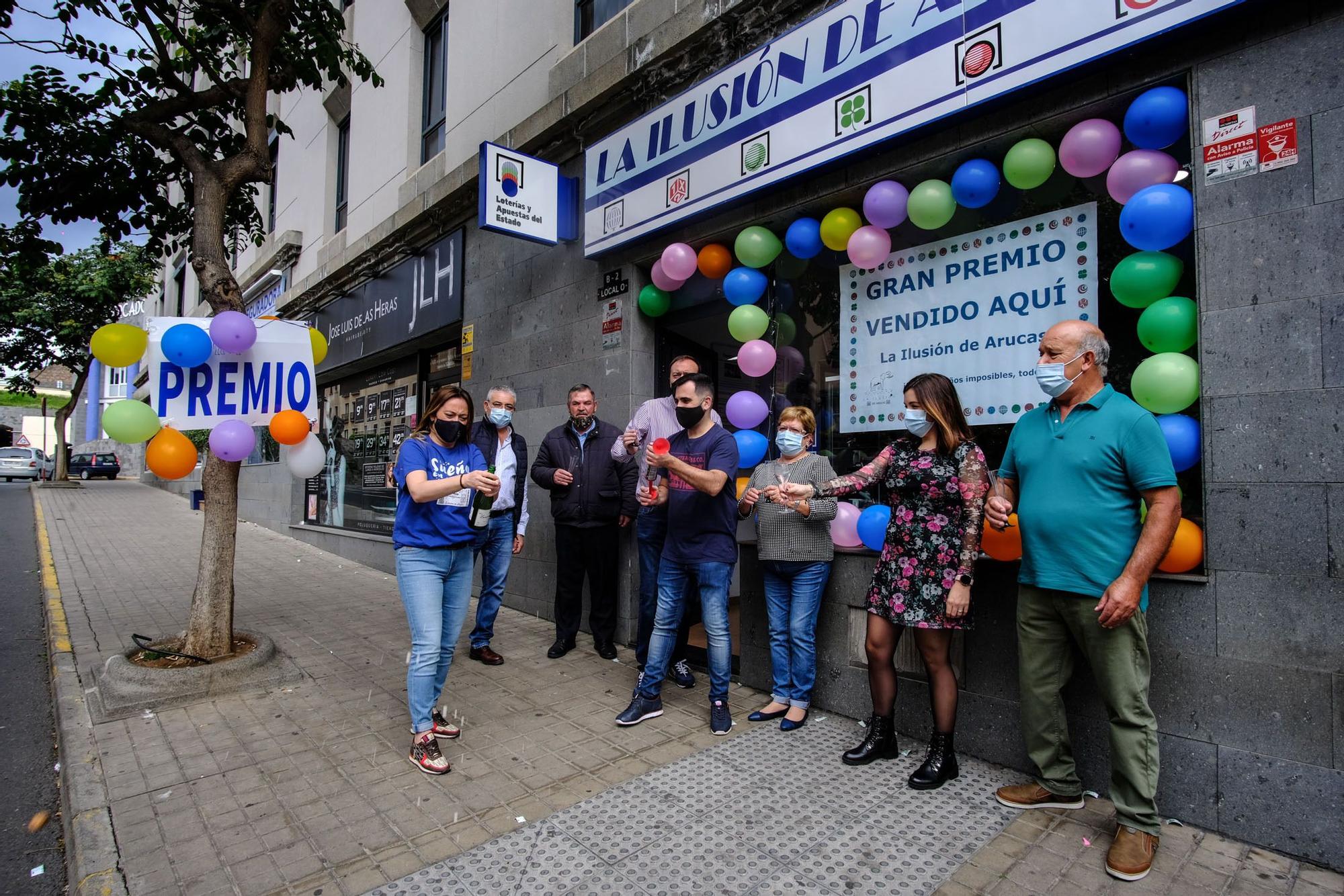 Celebración de la Lotería del Niño en Gran Canaria