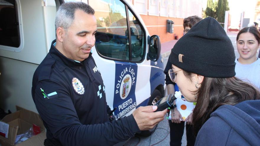 Estudiantes formados en seguridad vial