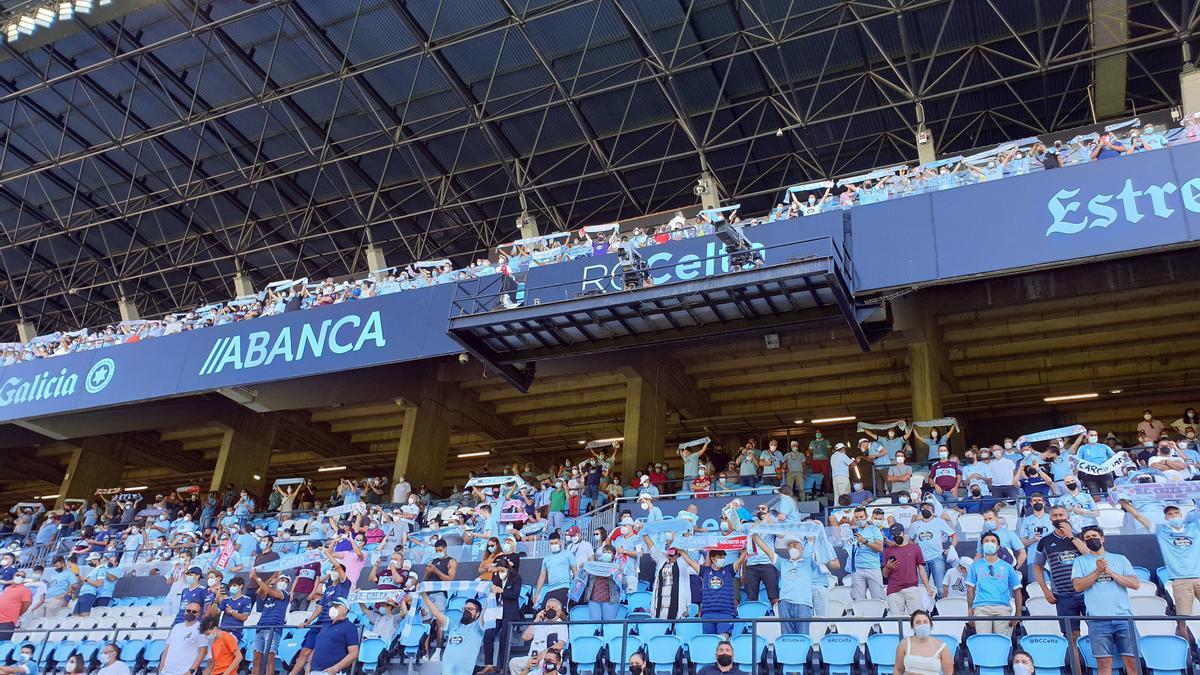 El Celta-Atlético, en imágenes