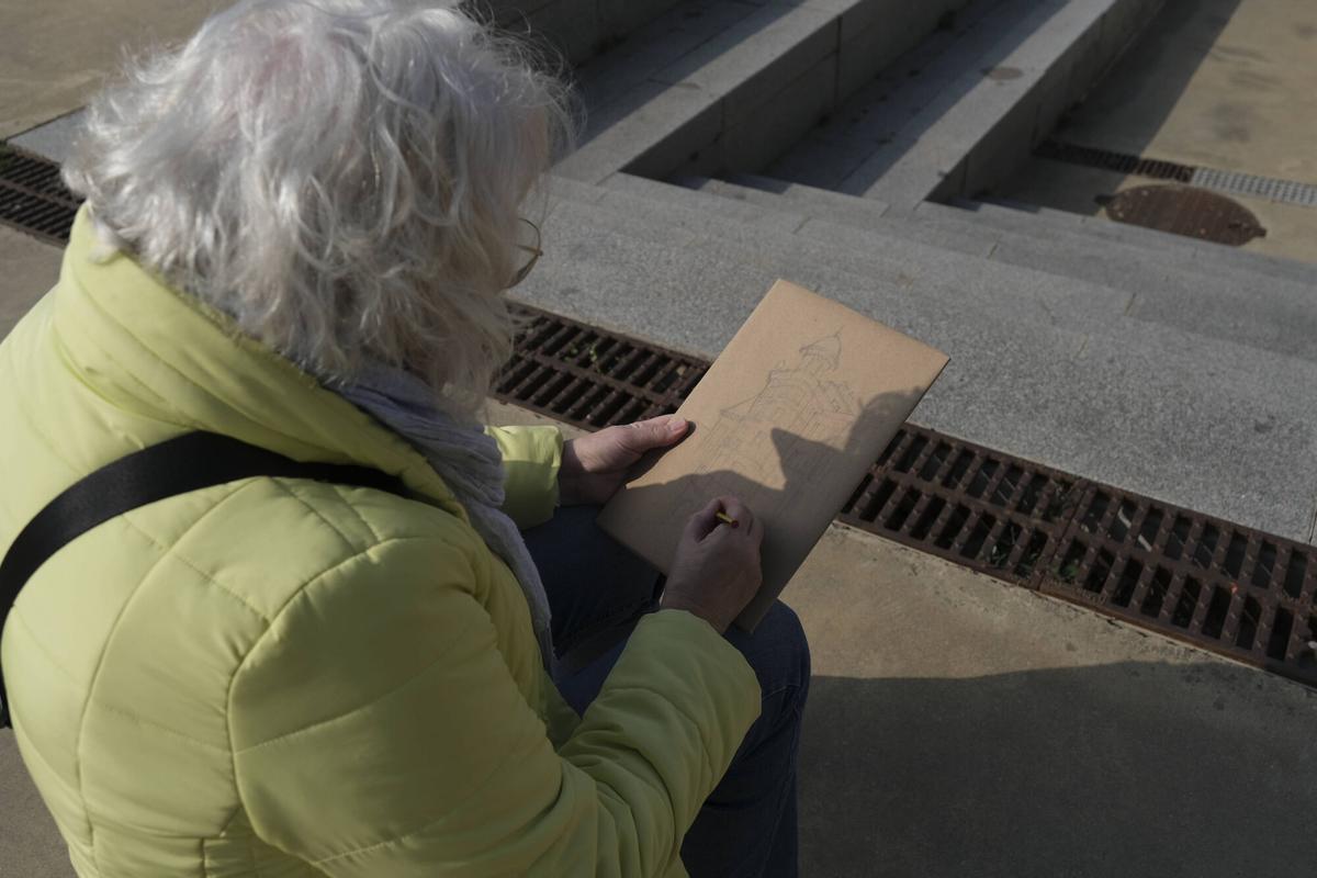 Les imatges de la 3a trobada de Urban Sketchers del Bages