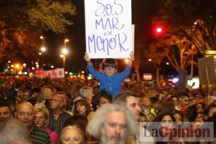 Manifestación en Cartagena por el Mar Menor