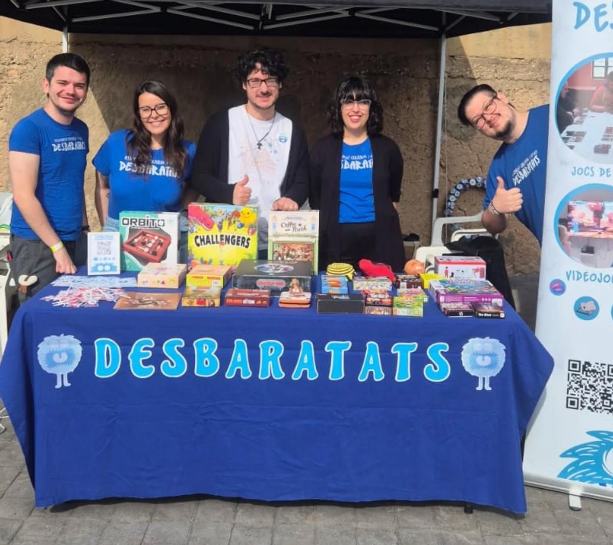 Imagen del stand de Desbaratats en un reciente evento