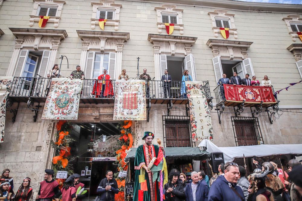 Inauguración del Mercado Medieval de Orihuela