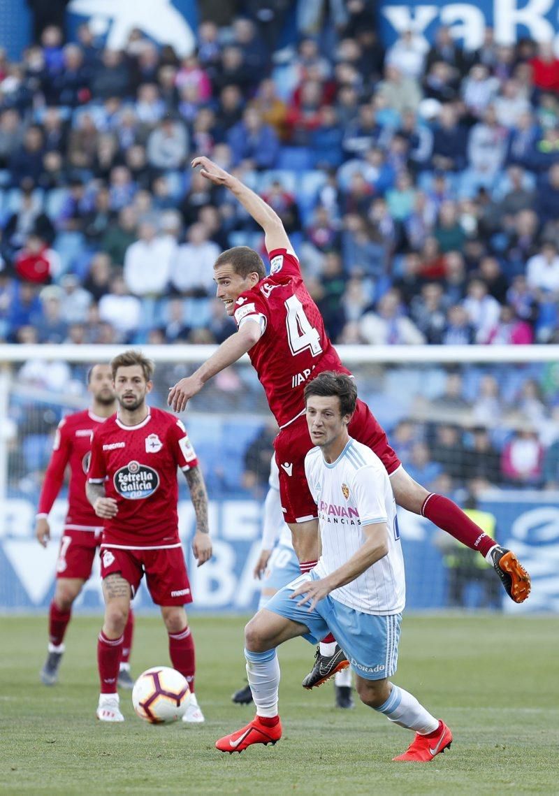 El Real Zaragoza pierde en casa contra el Depor