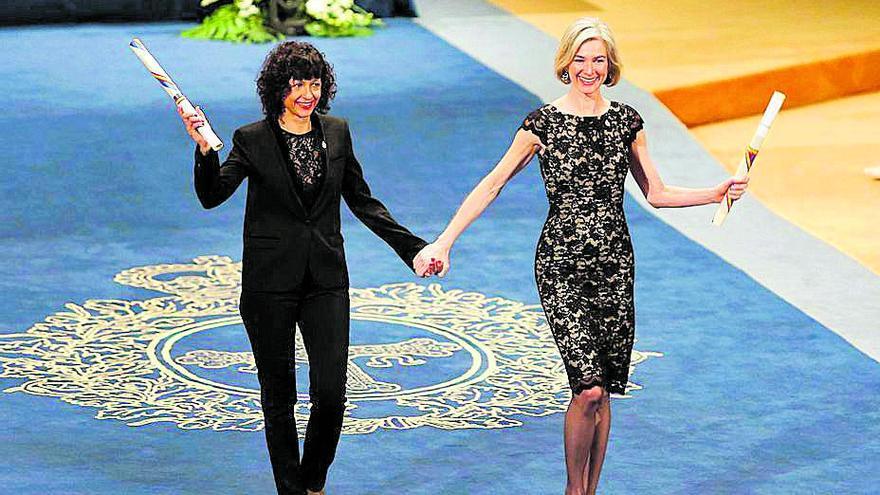 Charpentier y Doudna, premio &quot;Princesa&quot; hace cinco años, ganan el Nobel de Química