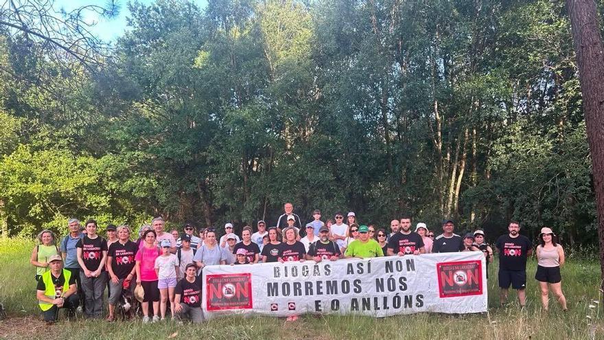 La Plataforma Stop Biogás A Laracha convoca una peregrinación popular en contra del proyecto de la planta de Soandres