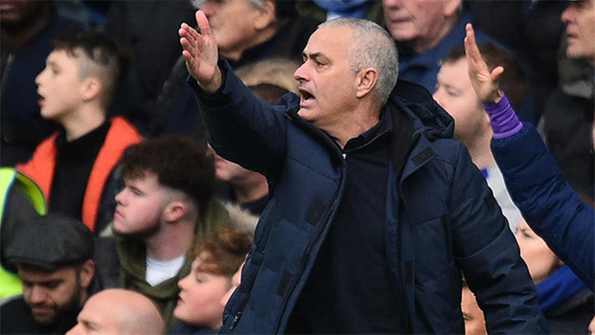 Mourinho, descontento el VAR: "Espero que el ruido sea el mismo cuando nos pase a nosotros"