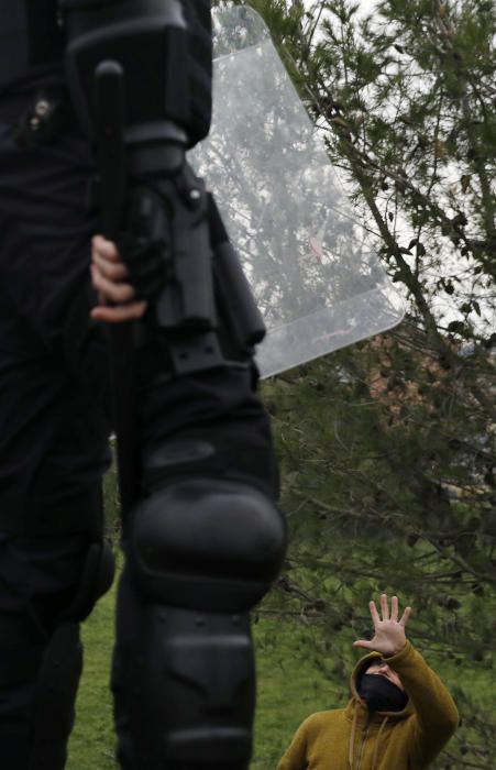 Tsunami Democràtic pone fin su protesta en la frontera