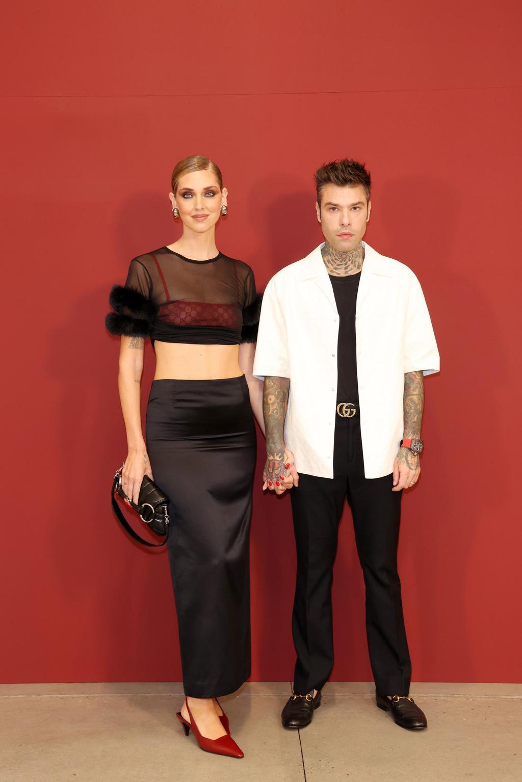 Chiara Ferragni y Fedez, juntos en la Milán Fashion Week de 2023