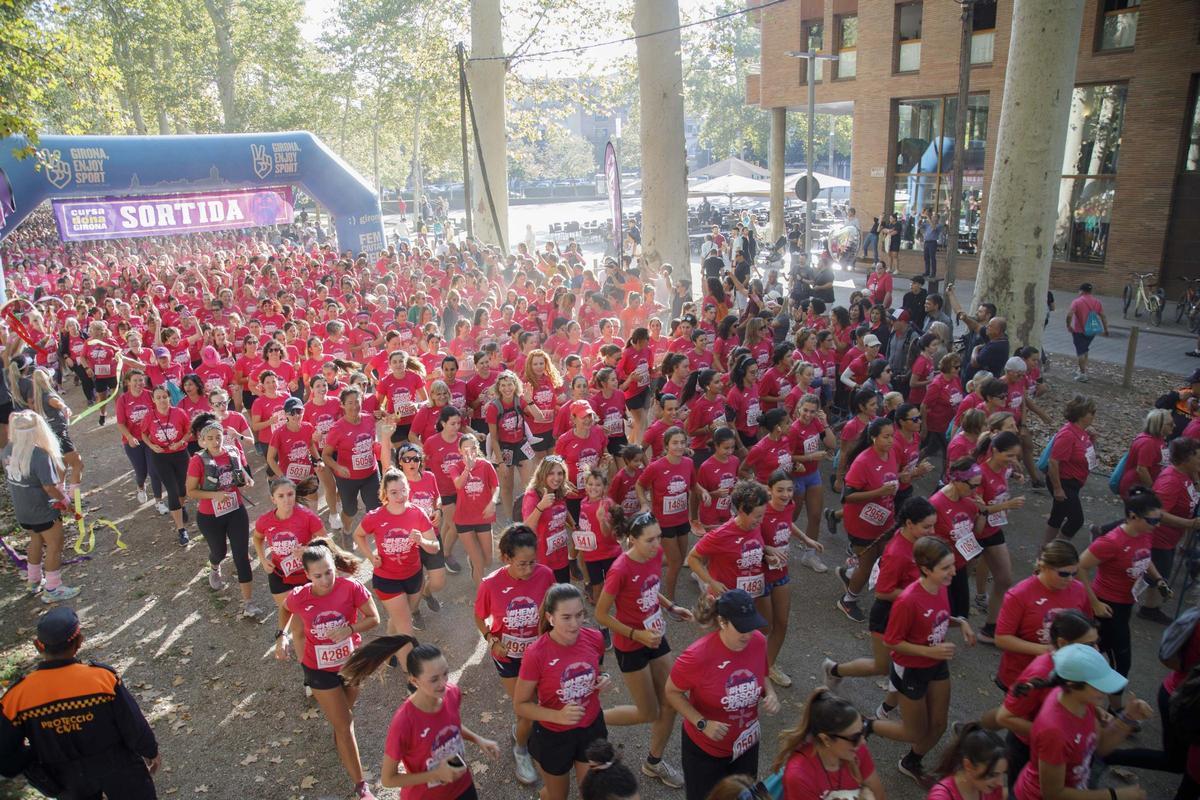Les millors imatges de la 10a edició de la Cursa de la Dona Les millors imatges de la 10a edició de la Cursa de la Dona