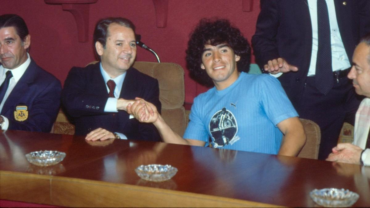 Maradona, el fichaje del siglo XX