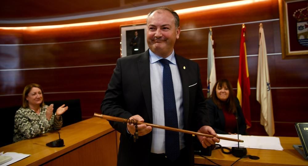 Toma de posesión de José Ramón Rioboo como alcalde de Culleredo