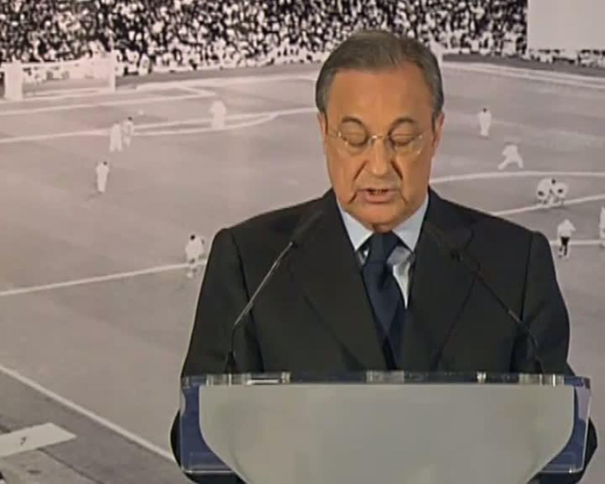 Florentino Pérez anuncia la marcha de Mourinho