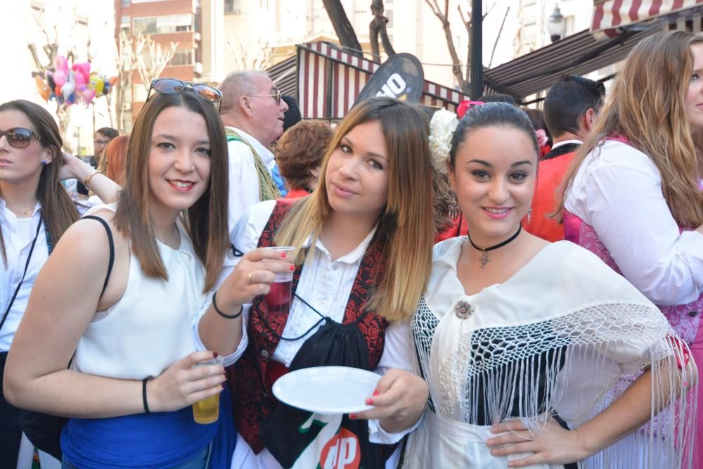 Ambiente y Photocall en la Plaza de las Flores