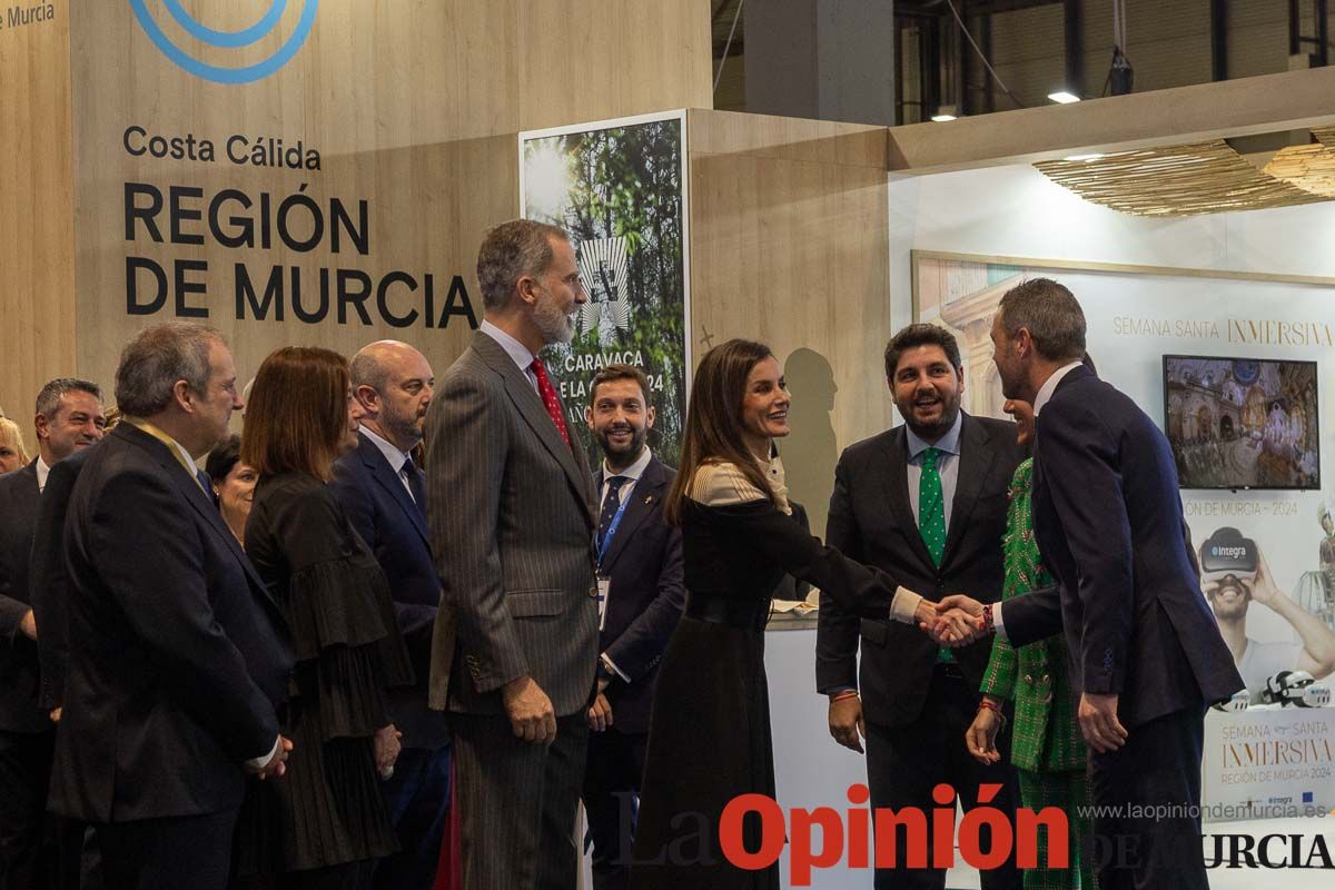 Así ha sido el primer día en el stand de la Región de Murcia en la Feria de Fitur