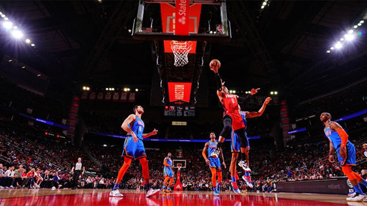 Los Thunders se imponen en casa de Houston Rockets (107-112)