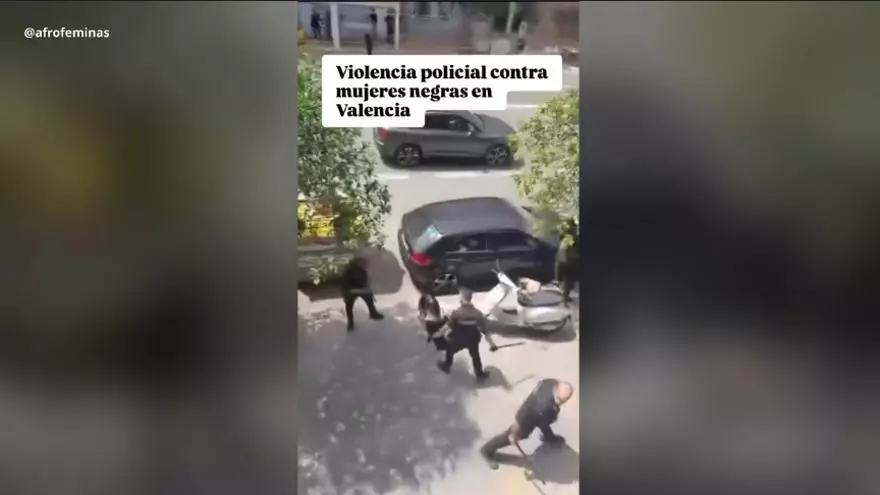 La actuación policial contra una familia afrodescendiente colombiano-española