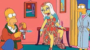 Lady Gaga, estrella convidada de la sèrie ’The Simpsons’.