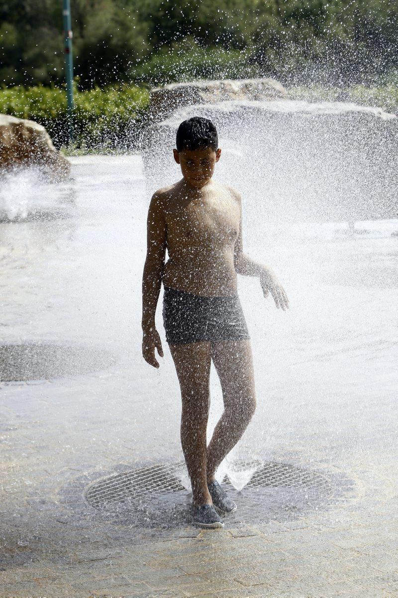 Domingo de calor en Zaragoza