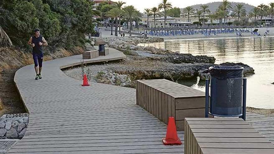 Abierto al público el paseo litoral de Santa Ponça