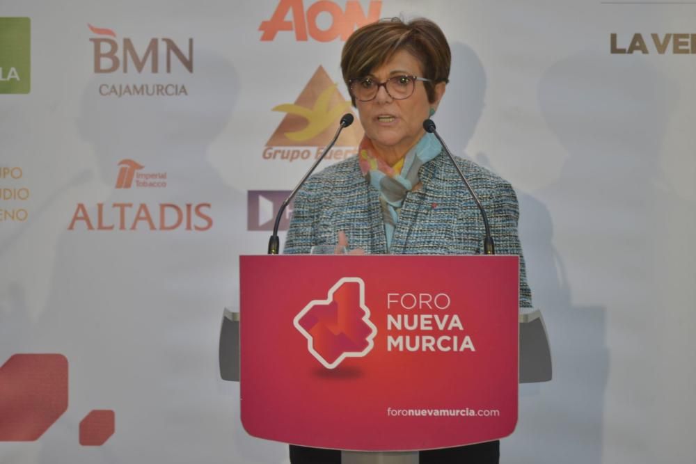 Conferencia de María González Veracruz en el Foro Nueva Murcia