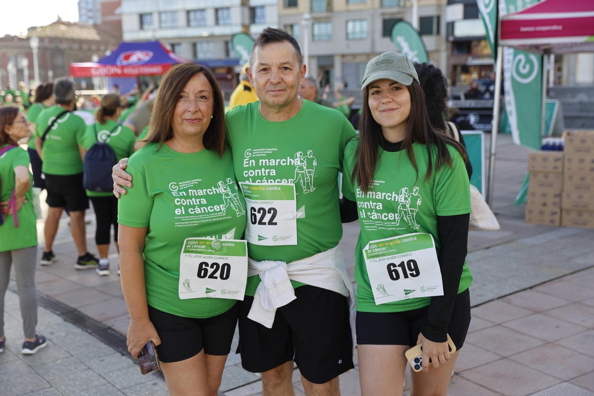 Así fue la carrera contra el cáncer en Gijón (en imágenes)