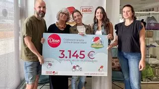 Gelati Dino recapta 3.145 euros amb un gelat solidari per la lluita contra el càncer infantil